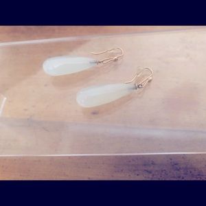 Hannah Blount Phantom Chalcedony +diamond earrings